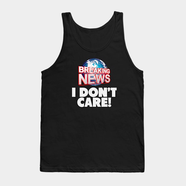 I don't care Tank Top by Andreeastore  